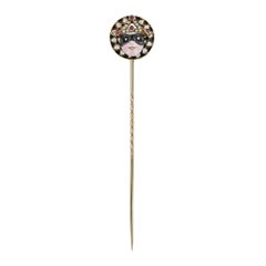A Late Victorian Jester Stick-pin