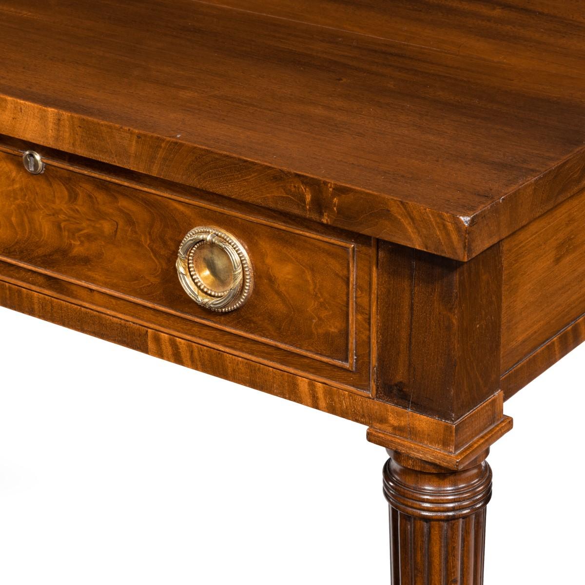 Late Victorian Mahogany Serving Table in the Regency Style 2