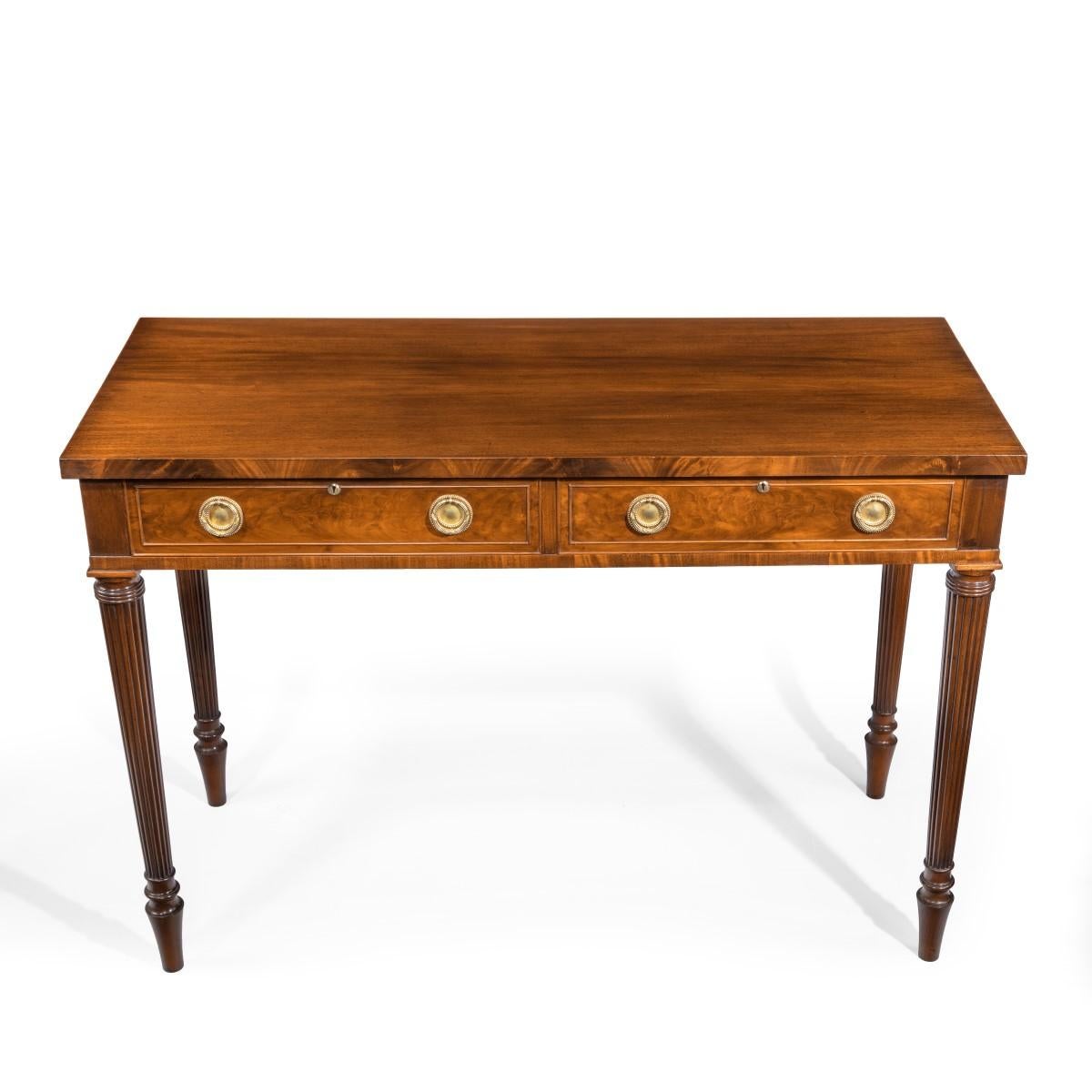 Late Victorian Mahogany Serving Table in the Regency Style 3