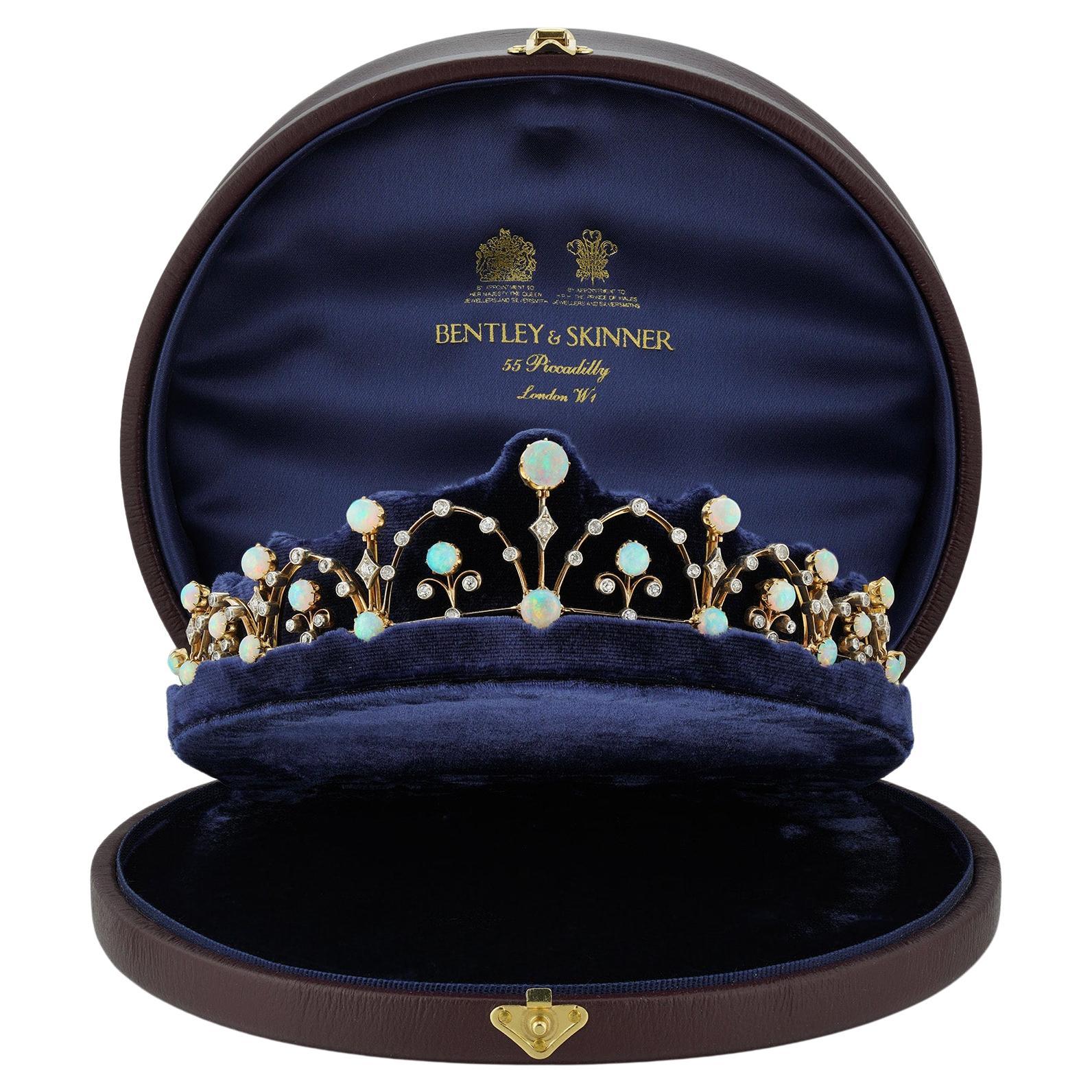 Late Victorian Opal and Diamond Tiara For Sale at 1stDibs | opal tiara ...