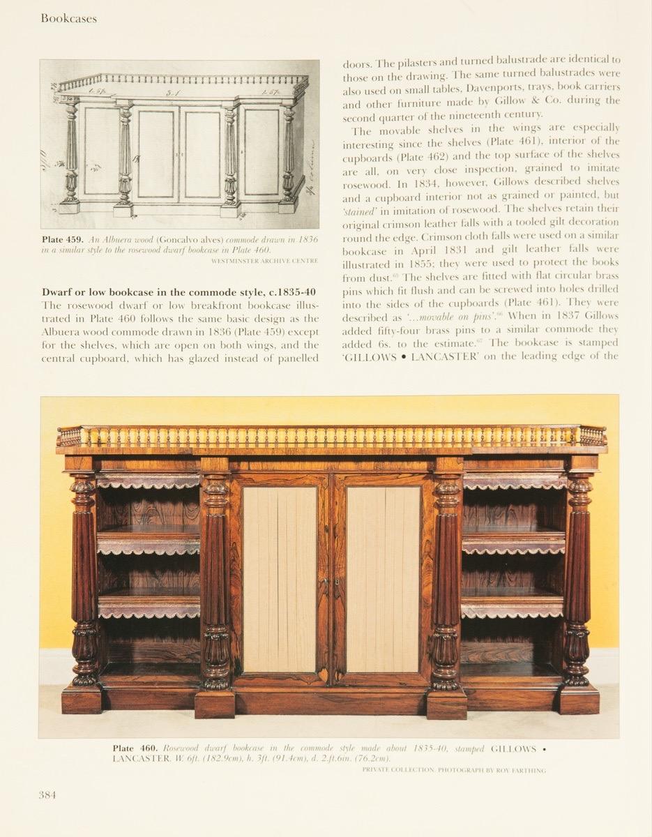 Una libreria a giorno in legno di palissandro della fine di William IV, di Gillows in vendita 5
