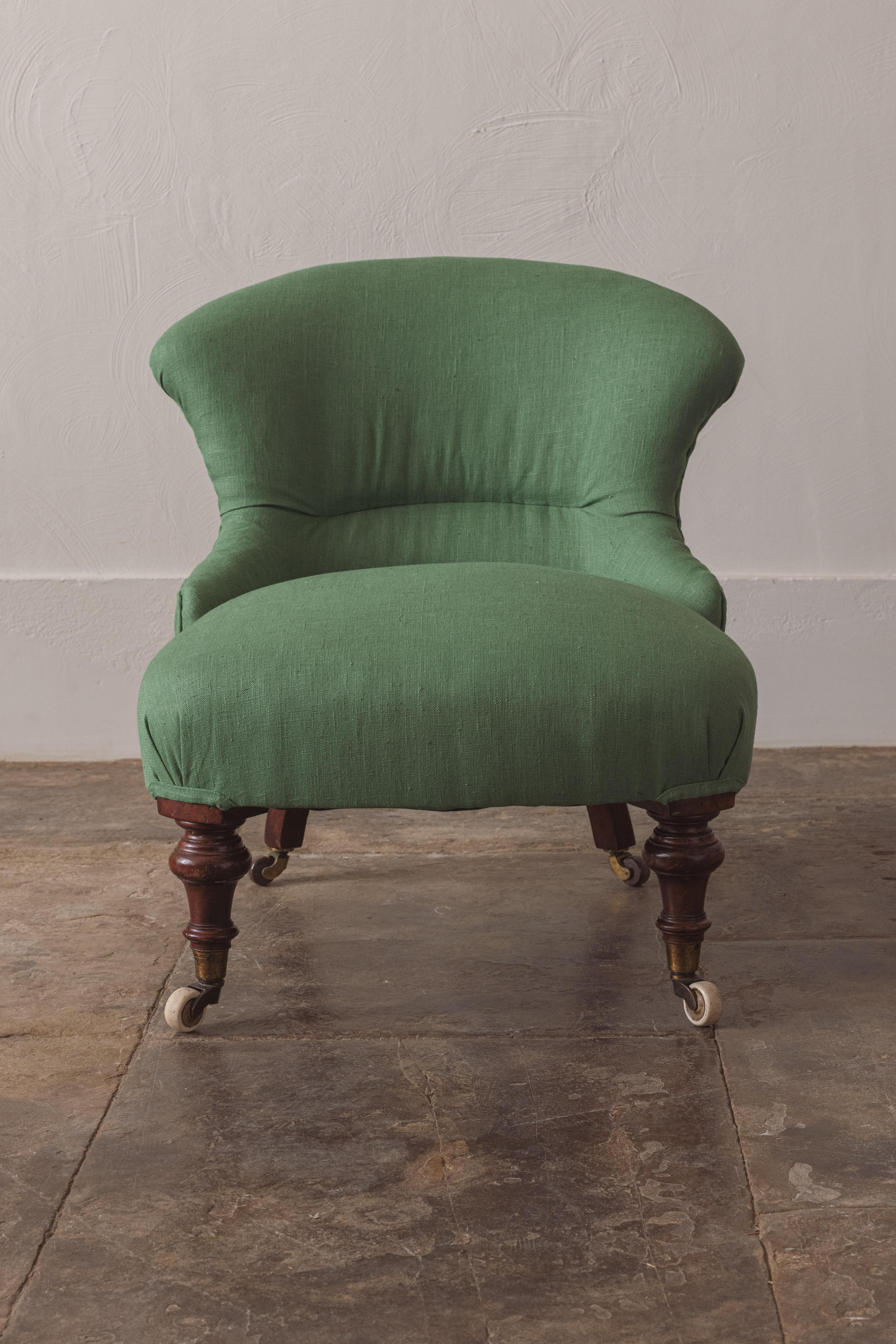 A Leaf Green Krankenpflegestuhl im Angebot 1