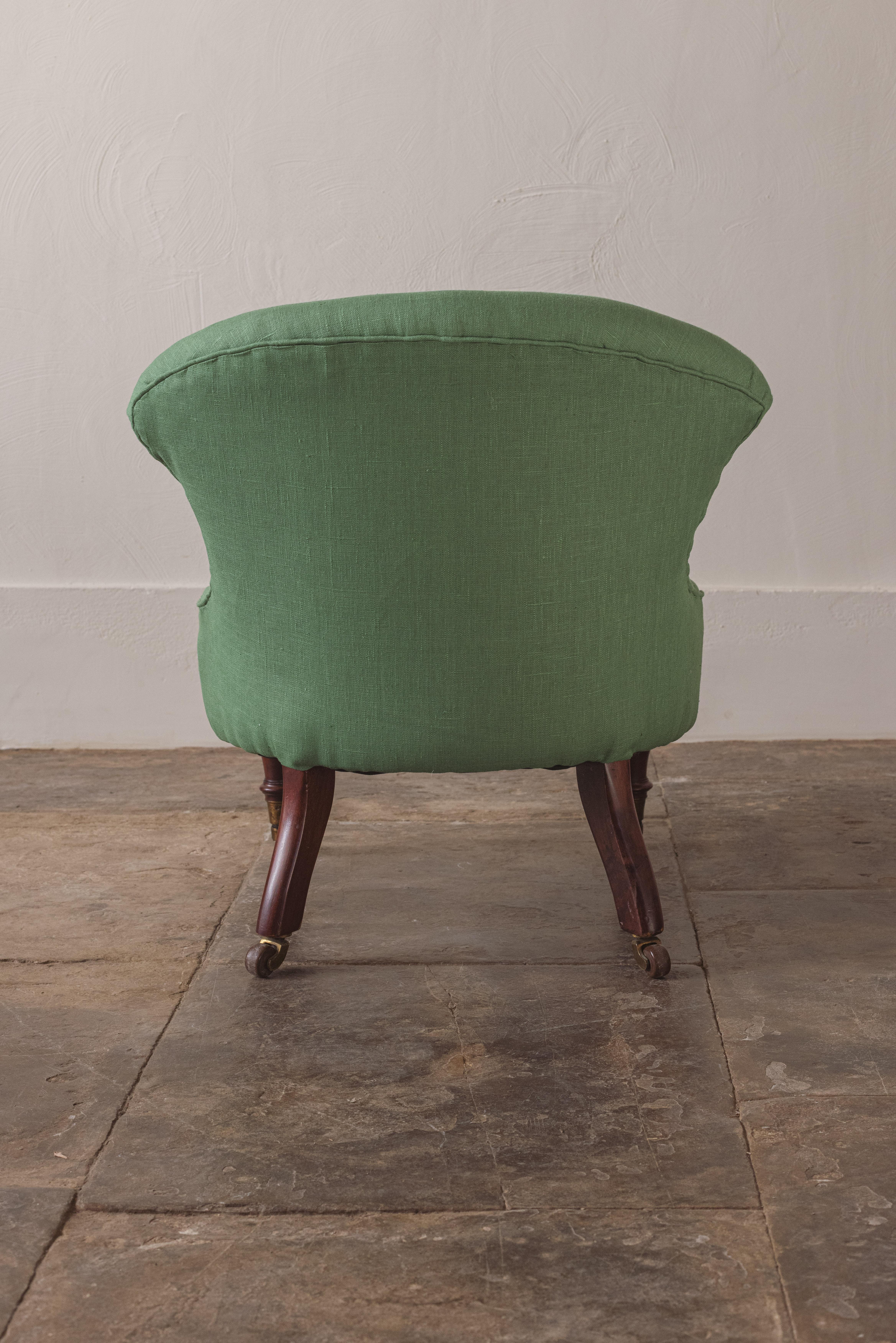 A Leaf Green Krankenpflegestuhl im Angebot 2