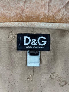 A leather trench coat by Dolce Gabbana - Italy Circa 1995-2000