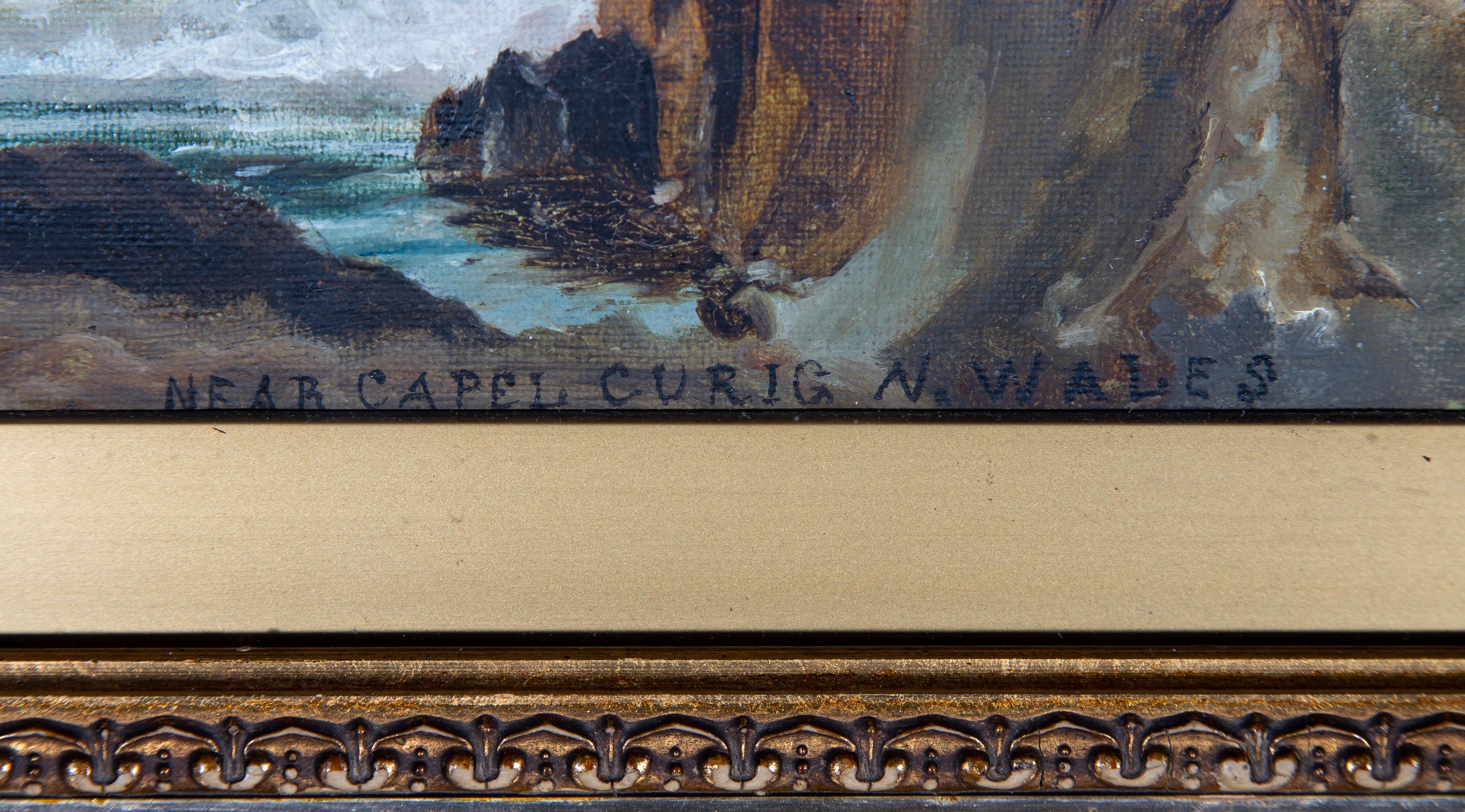 A. Ledson - Olio del 1902, vicino a Capel Curig in vendita 4