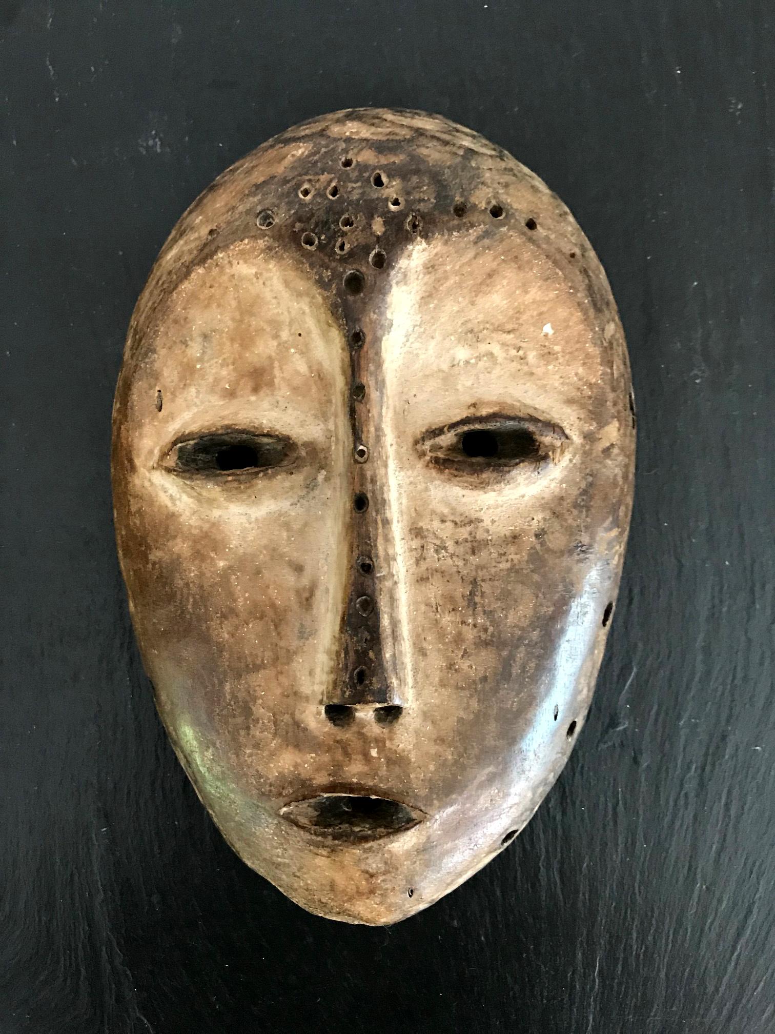 Congolese Lega Bwami Society Mask with Provenance