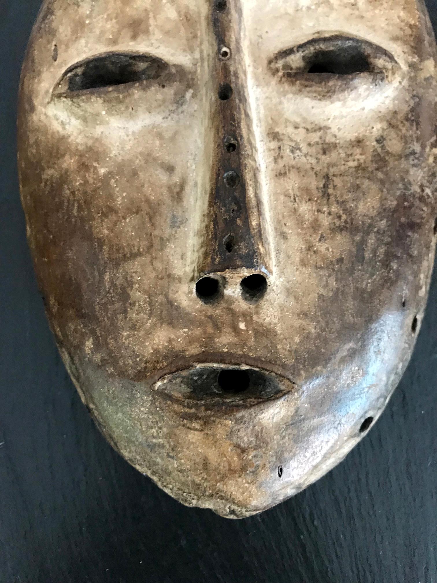 20th Century Lega Bwami Society Mask with Provenance