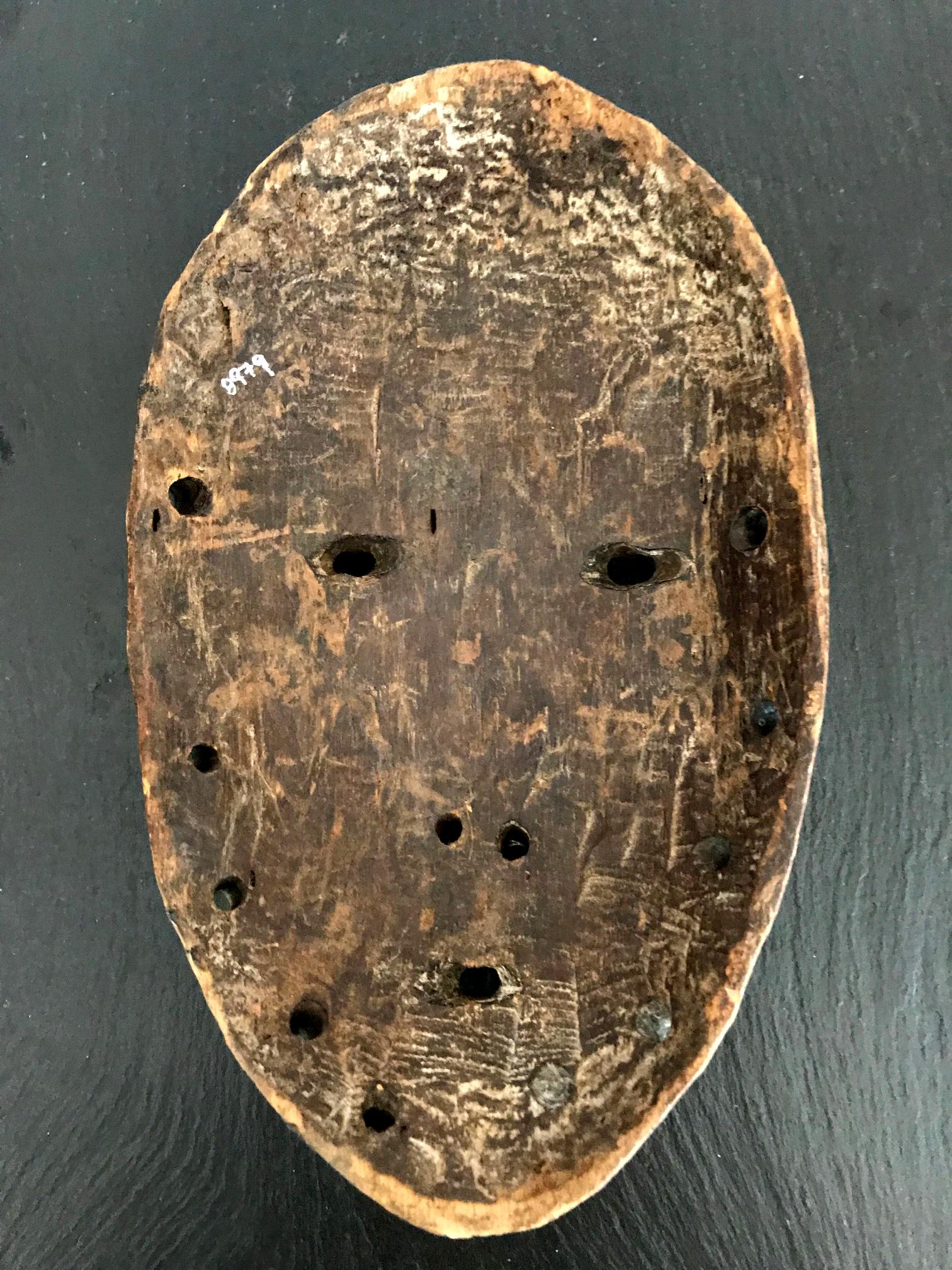 Wood Lega Bwami Society Mask with Provenance