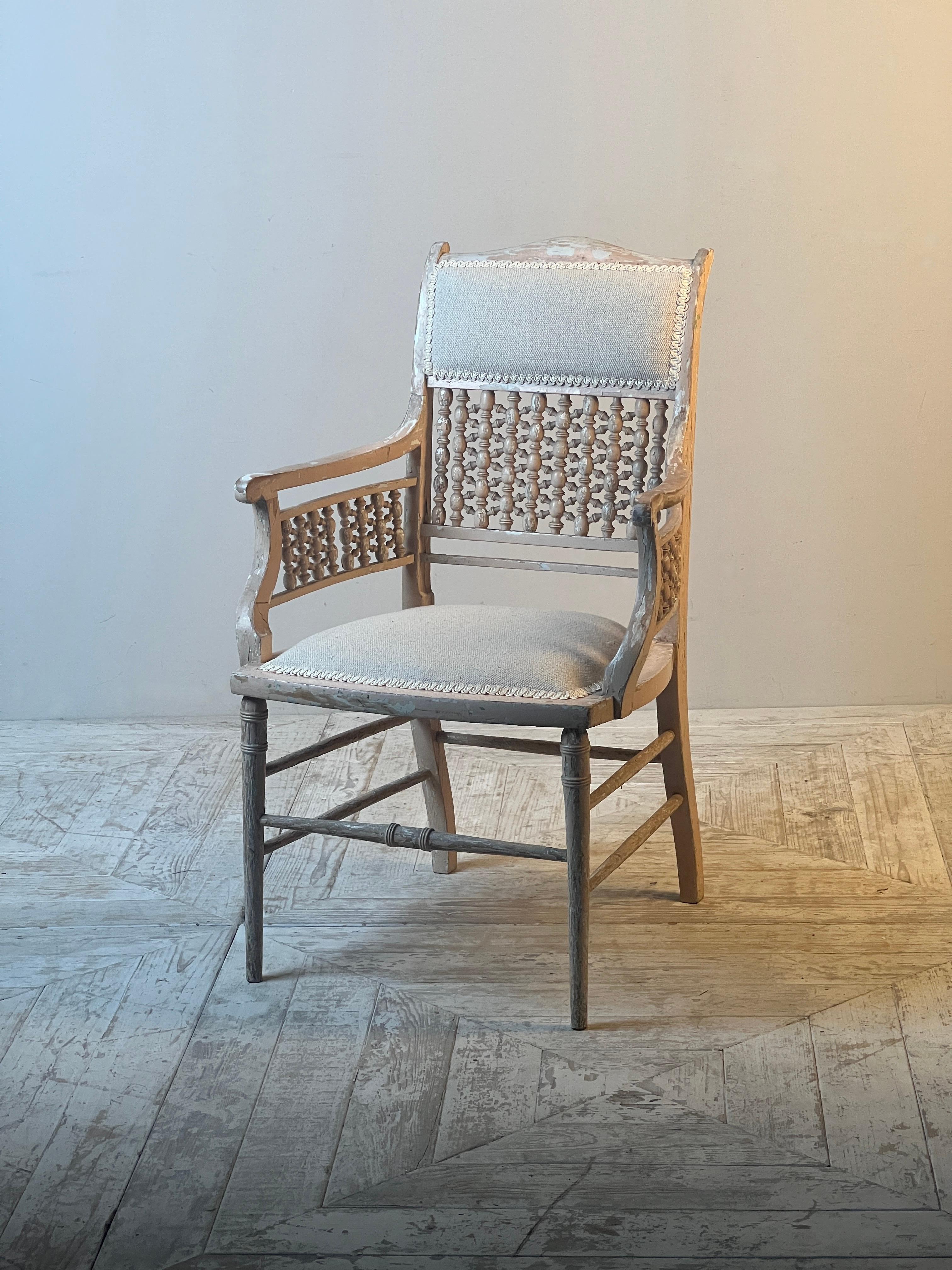 A Liberty & Co. Moorish Arts And Crafts Armchair 1