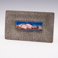 A Liberty Tudric Patinated Pewter Cigar or Cigarette Box, c1910