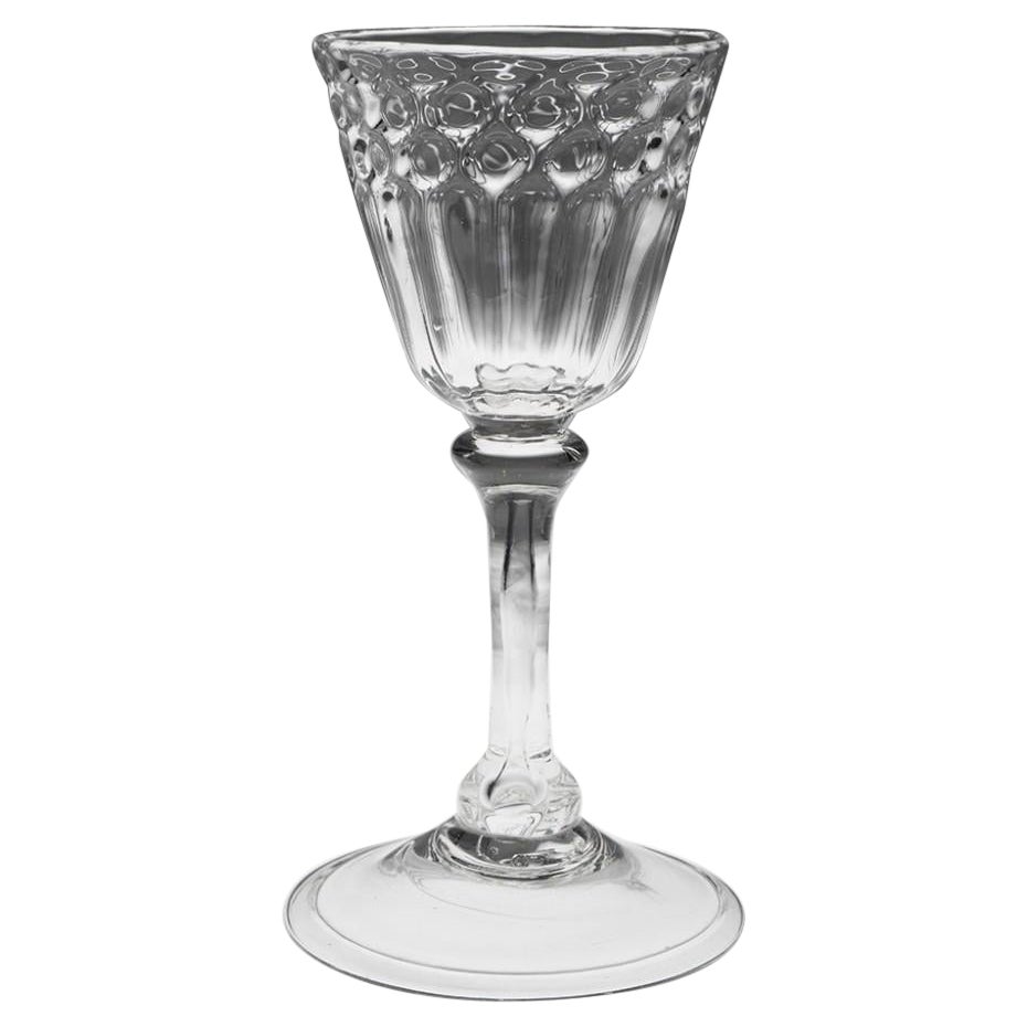 Verre à vin liégeois, vers 1720