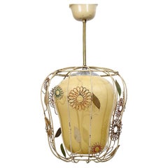 A lighting pendant attributed to Gunnar Eklöf.