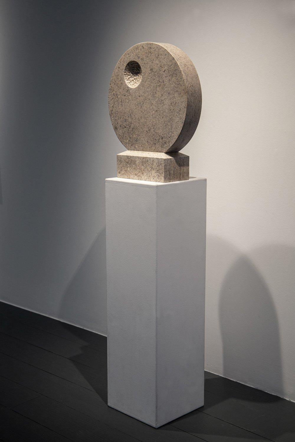 Late 20th Century Limestone Minimalist Post-Modern Sculpture, England C1980