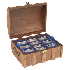 Un coffret limité de 20 ingots en argent sterling de grandes doublures