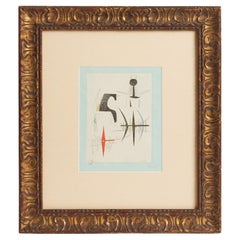 Lithograph by Wilfredo Lam