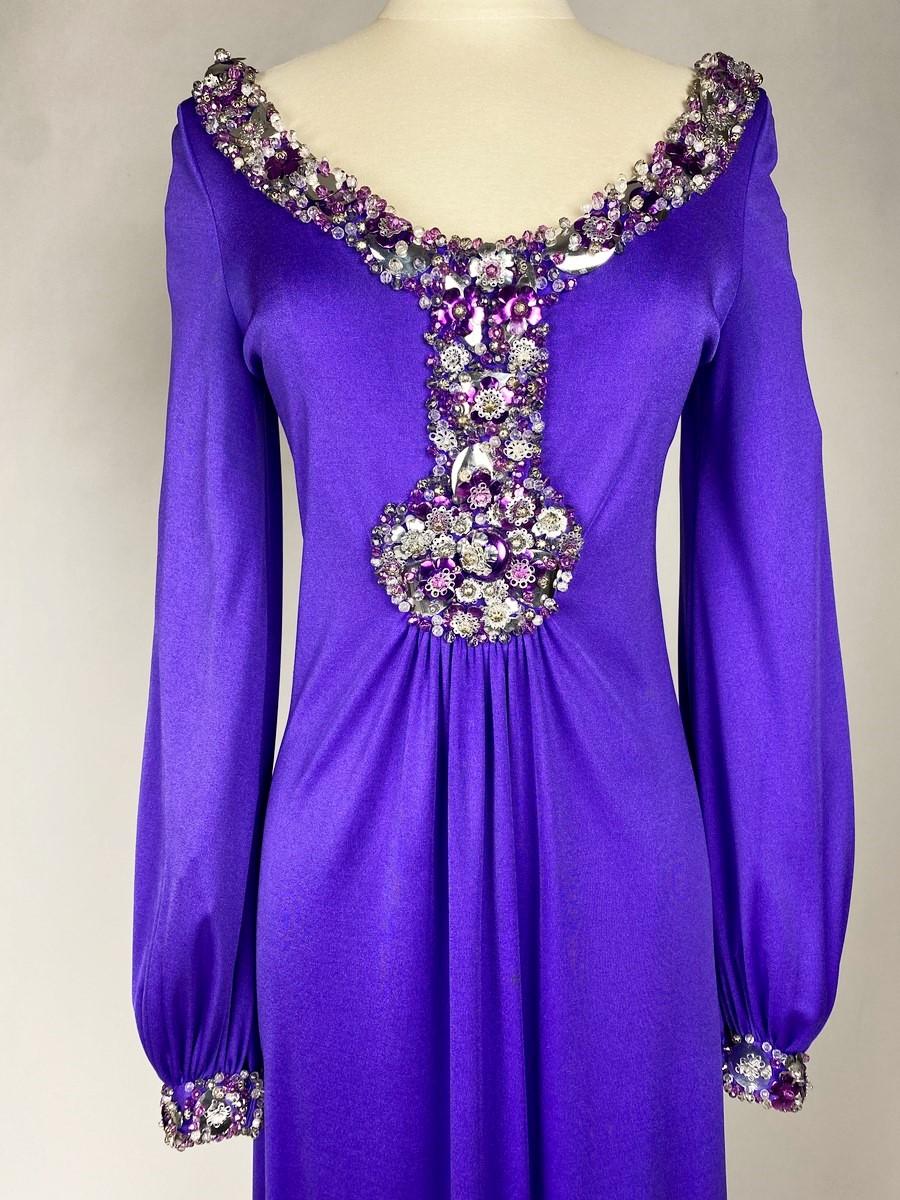 purple dress jewellery