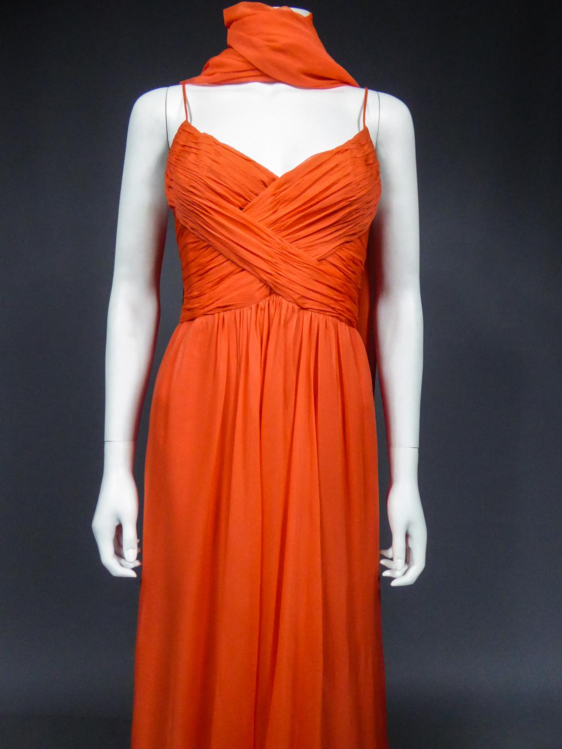 A Loris Azzaro Haute Couture Evening Dress Circa 1980 1