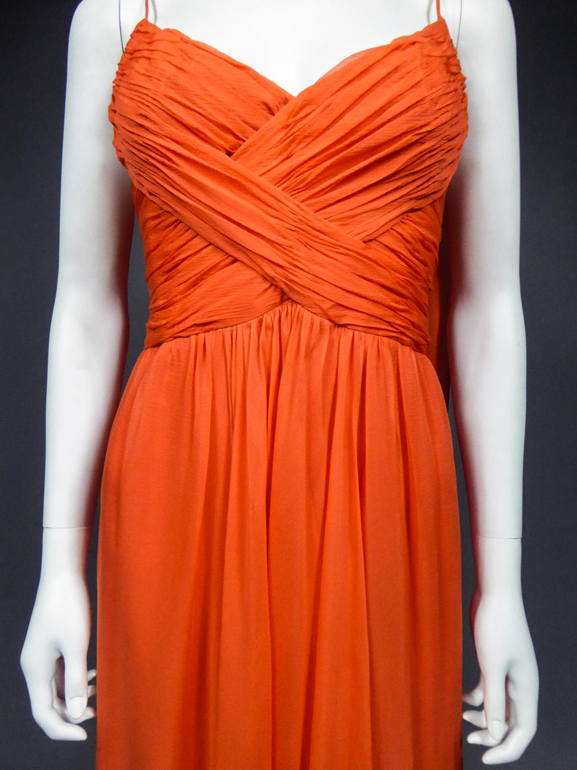 A Loris Azzaro Haute Couture Evening Dress Circa 1980 2