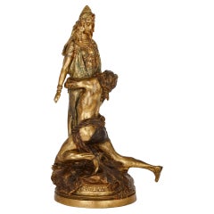 Lost-Wax Bronze Sculpture by Théodore Rivière, Titled 'Carthage'