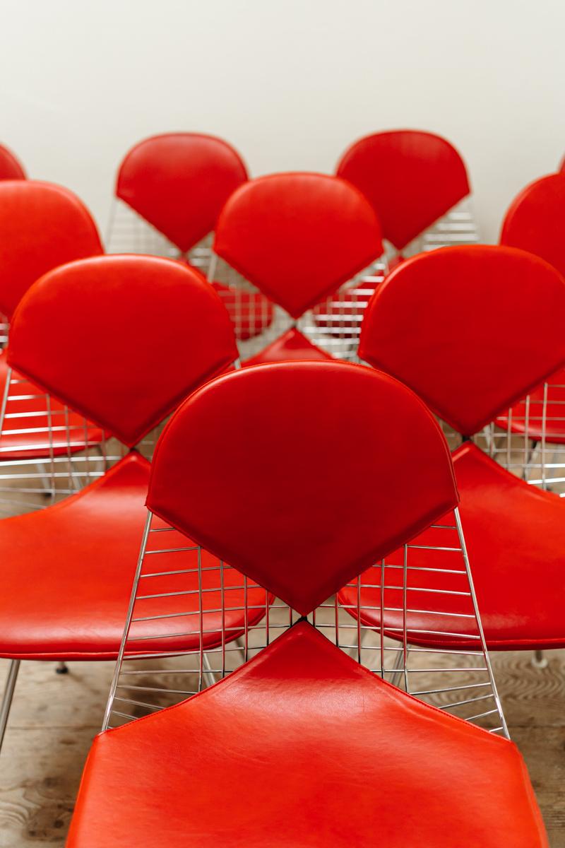 a lot of Herman Miller Eames DKX-2 Bikini Chairs 6