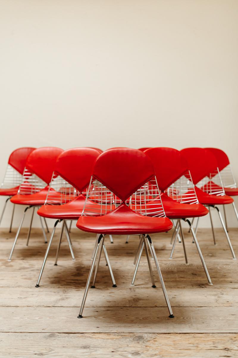 a lot of Herman Miller Eames DKX-2 Bikini Chairs 3