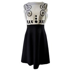 A Louis Féraud At Rembrandt Dress, Circa 1980