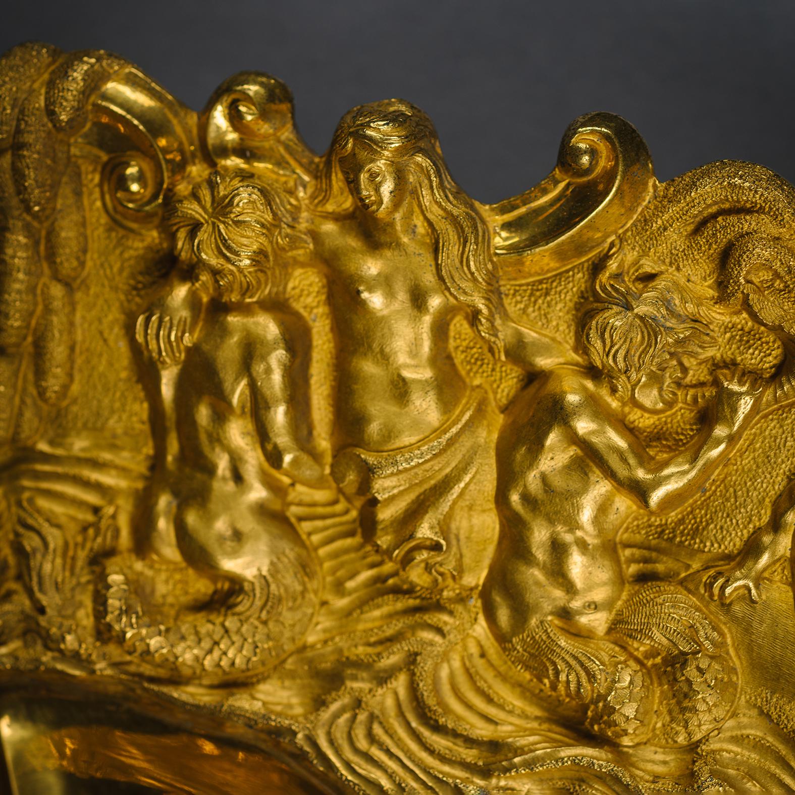 A Louis-Philippe Gilt-Bronze Charger For Sale 1