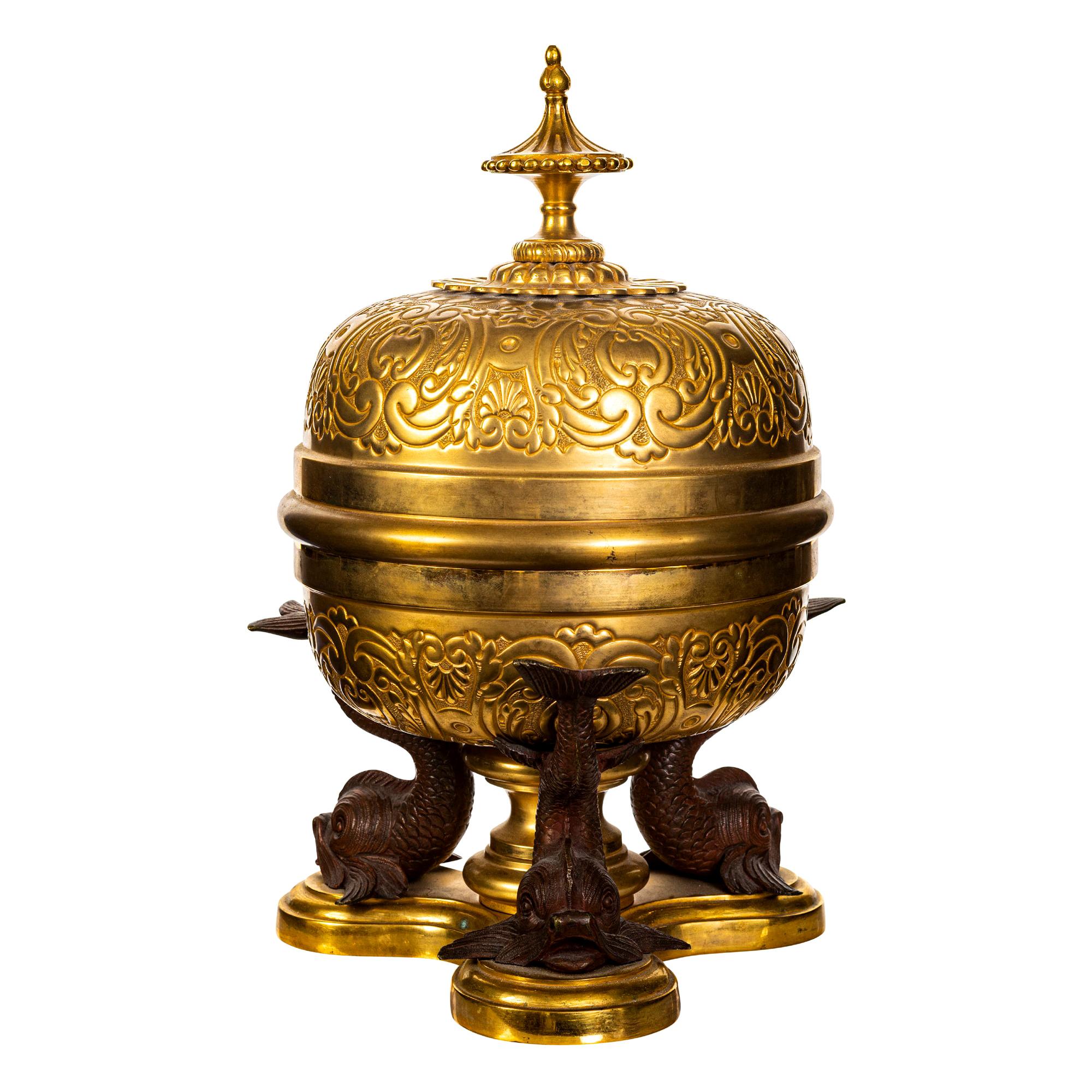 Louis-Philippe Ormolu Centerpiece Case, circa 1845 For Sale