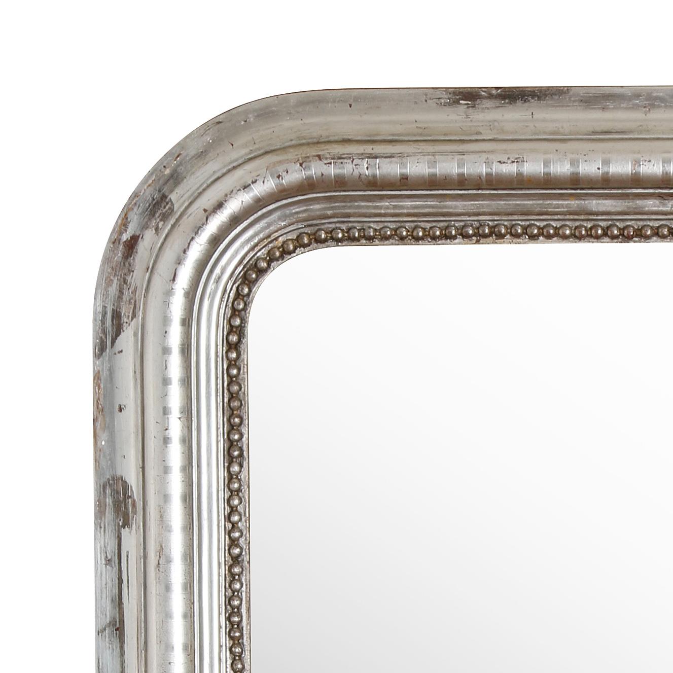 French A Louis Philippe Silvered Mirror