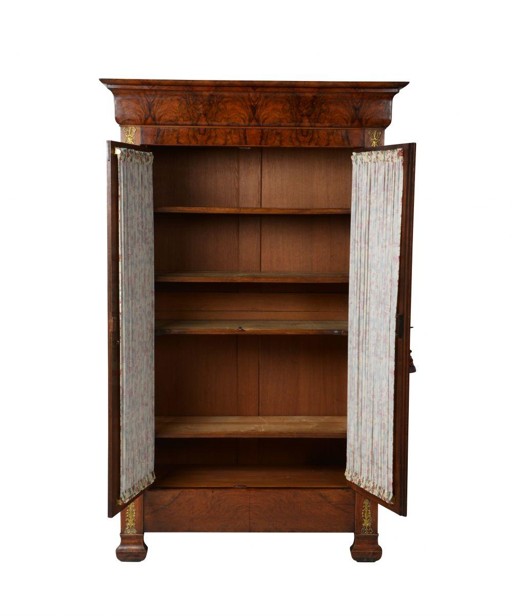 French Louis Phillippe Walnut Bookcase