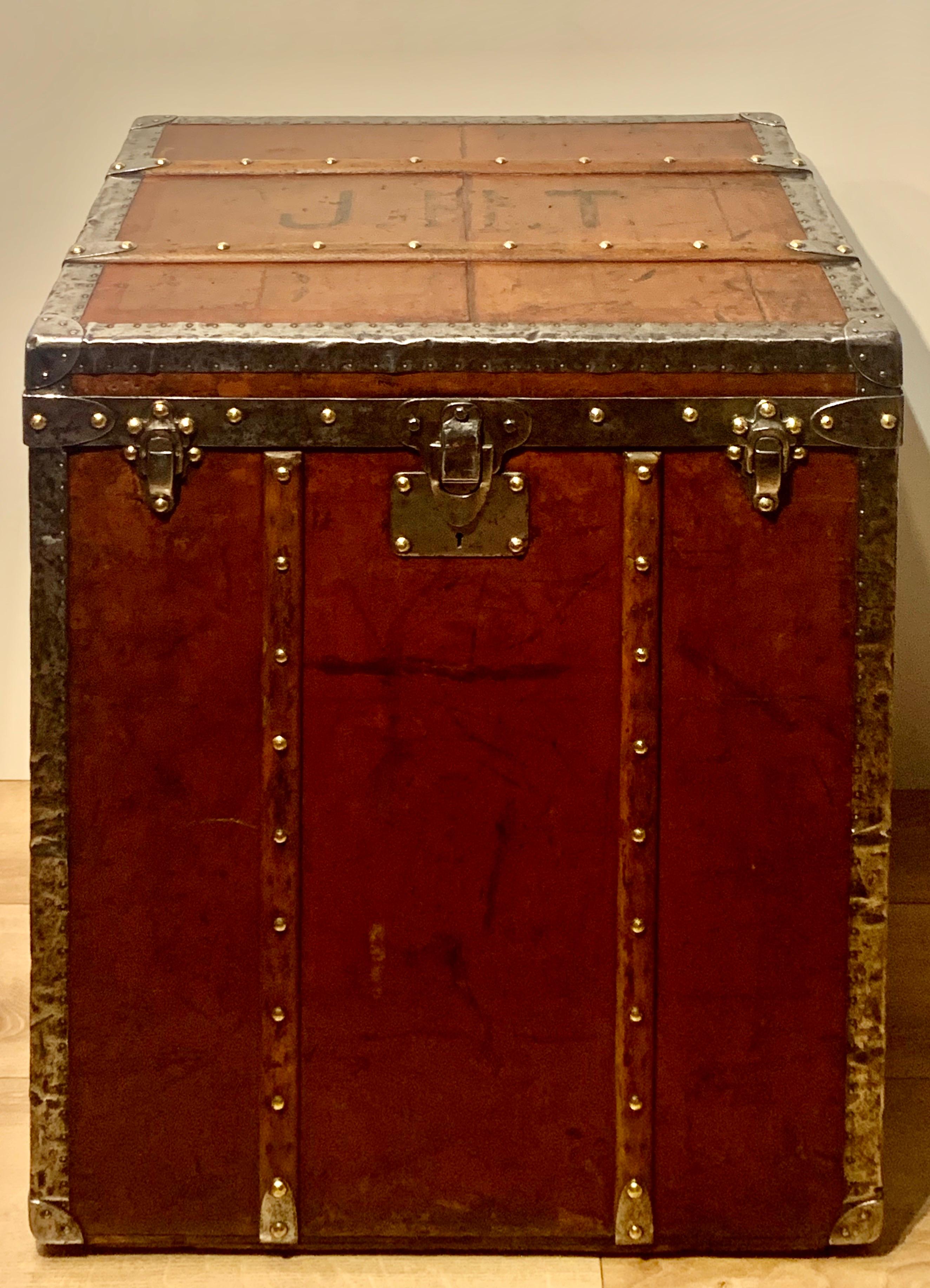 Louis Vuitton Trunk Circa Late 19th / 20th Century 'circa 1890/1910' In Good Condition In London, GB