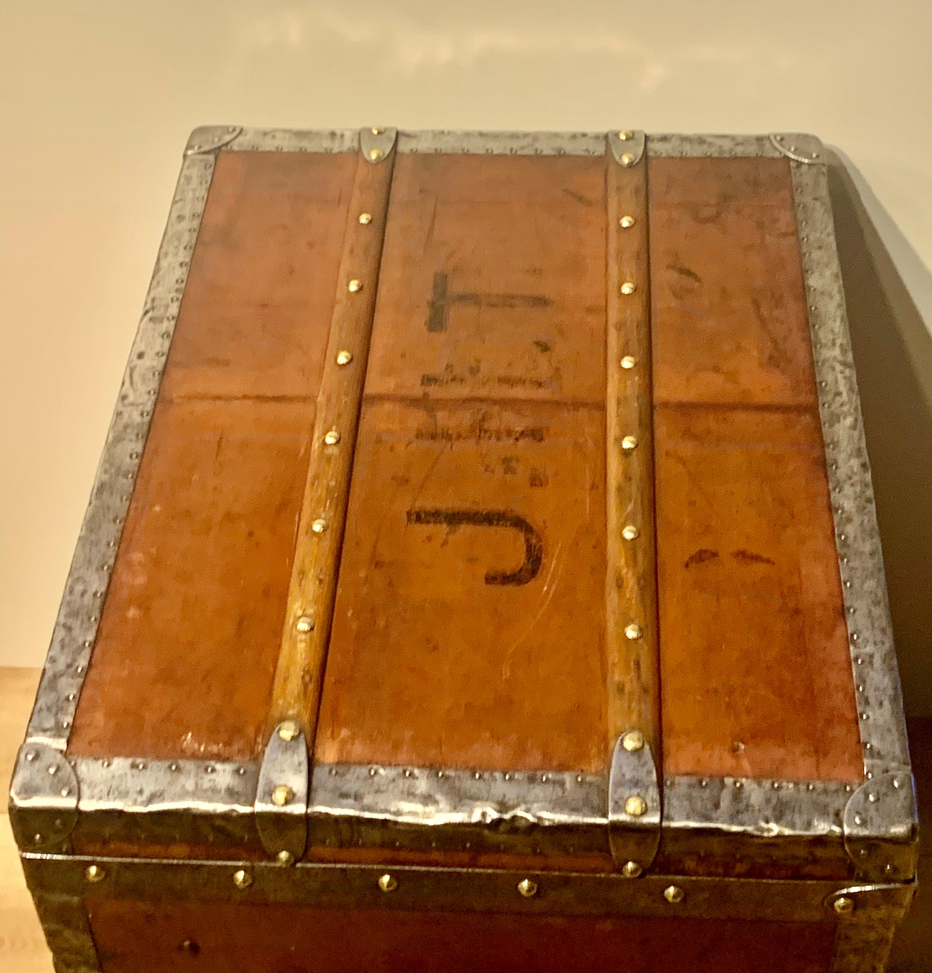 Louis Vuitton Trunk Circa Late 19th / 20th Century 'circa 1890/1910' 1