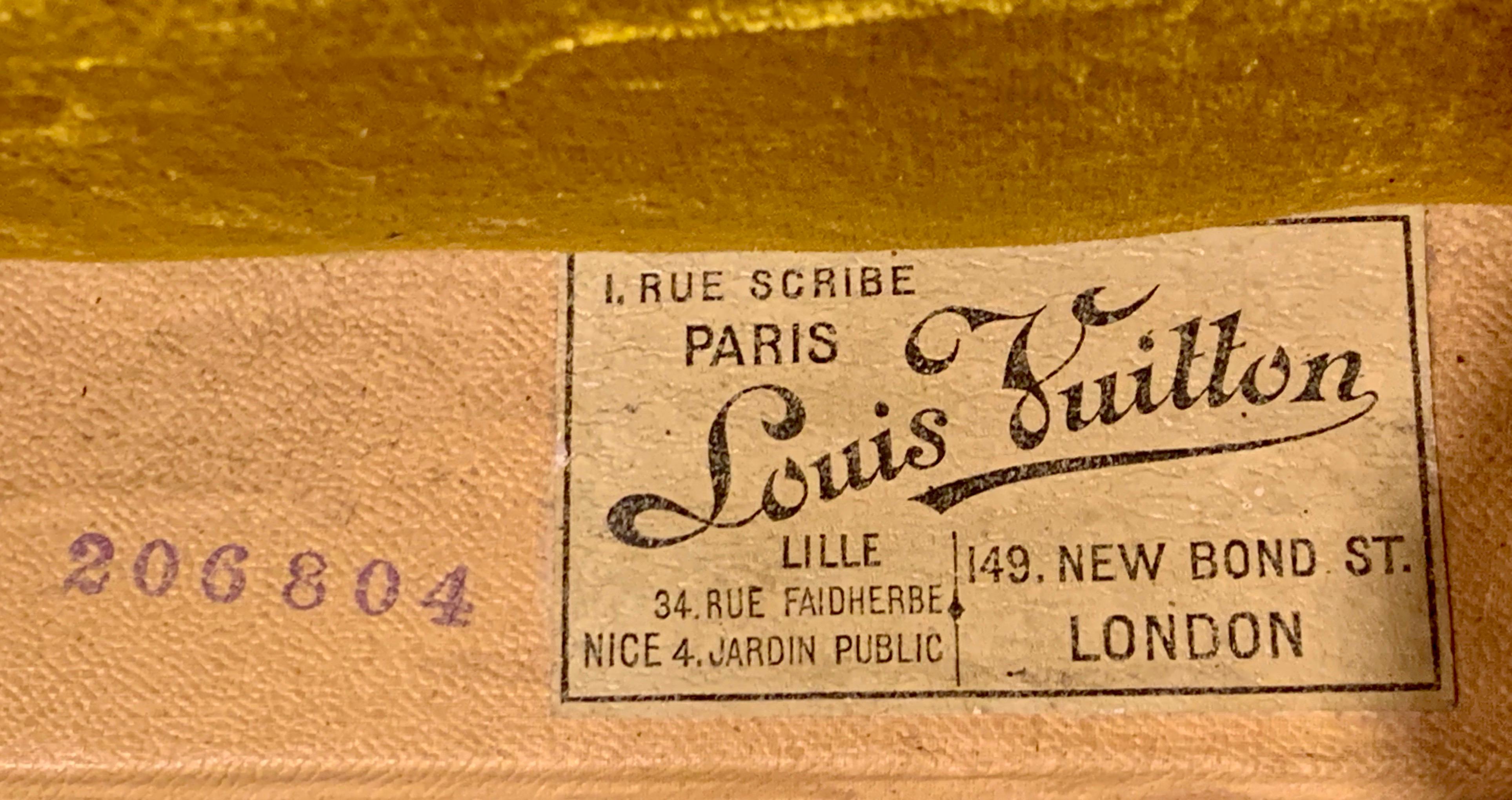 Louis Vuitton Trunk Circa Late 19th / 20th Century 'circa 1890/1910' 3