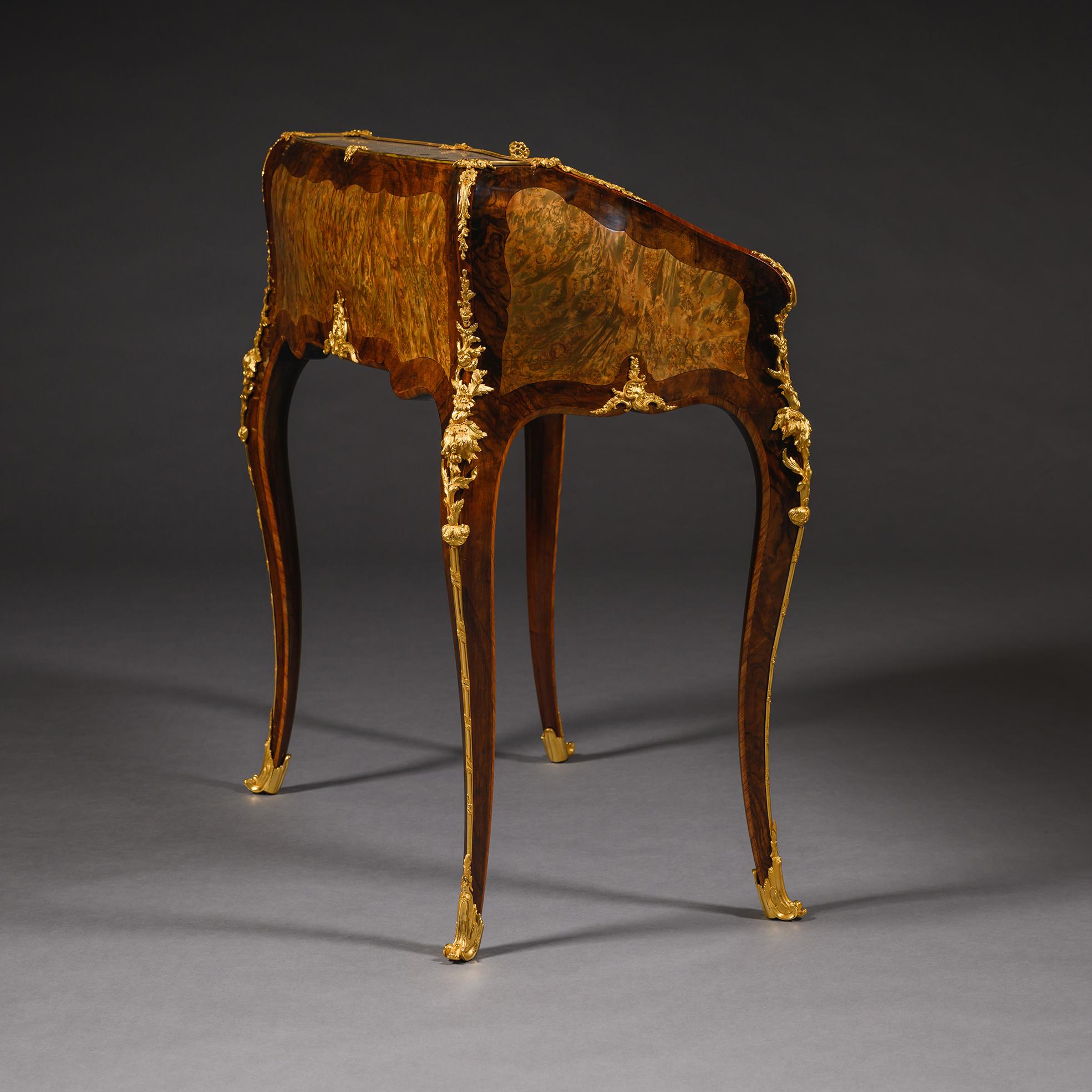 19th Century A Louis XV Style Bureau de Dame For Sale