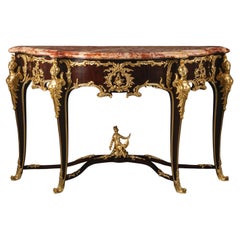 Ein Konsolentisch im Style Louis XV von François Linke, Paris