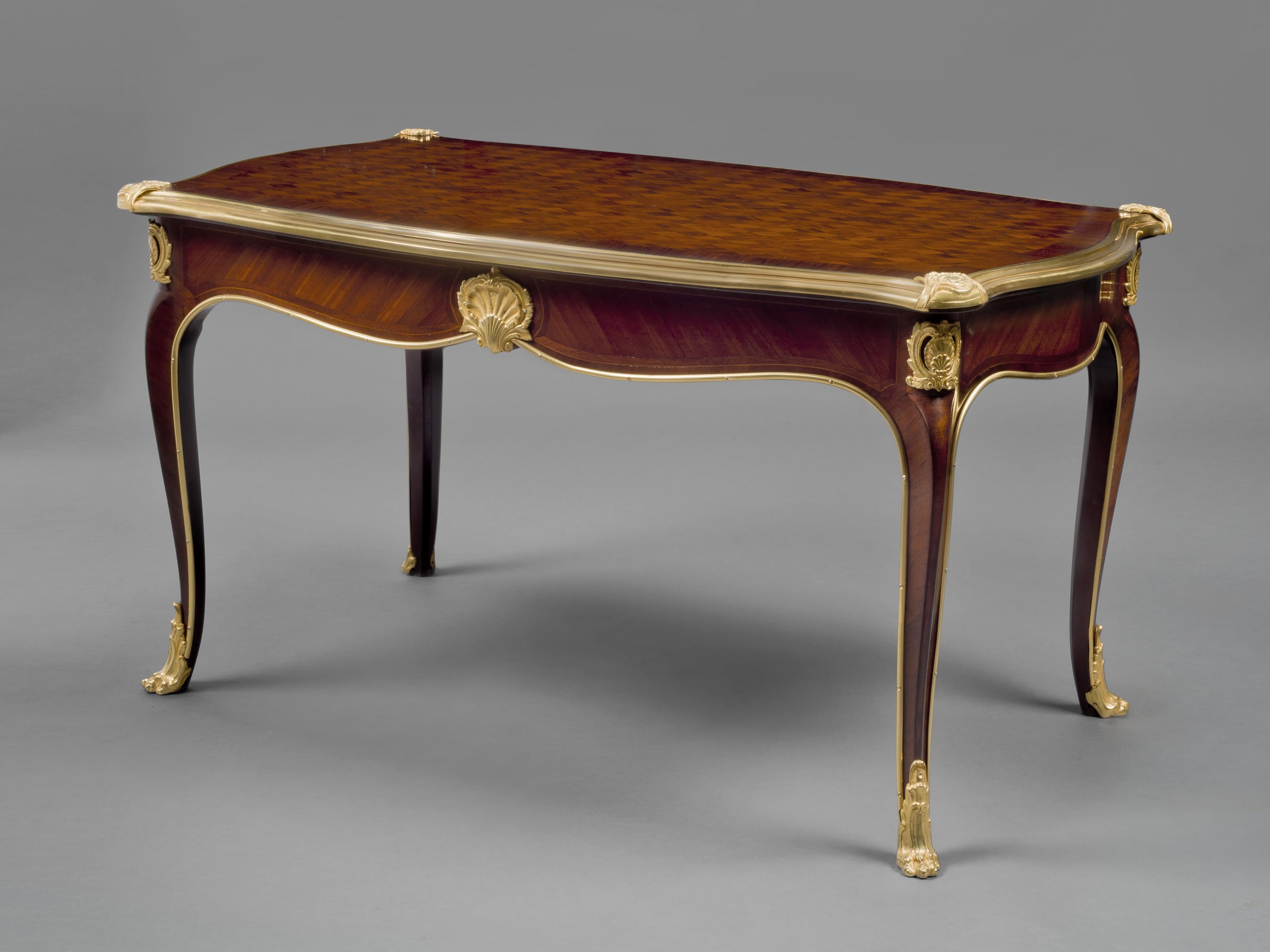 A Louis XV style low table by Lysberg and Hansen of Copenhagen.

Danish, circa 1910.

The Copenhagen firm of Lysberg & Hansen and later Lysberg, Hansen & Therp A/S, was an important Danish furniture maker and upholstery company holding both