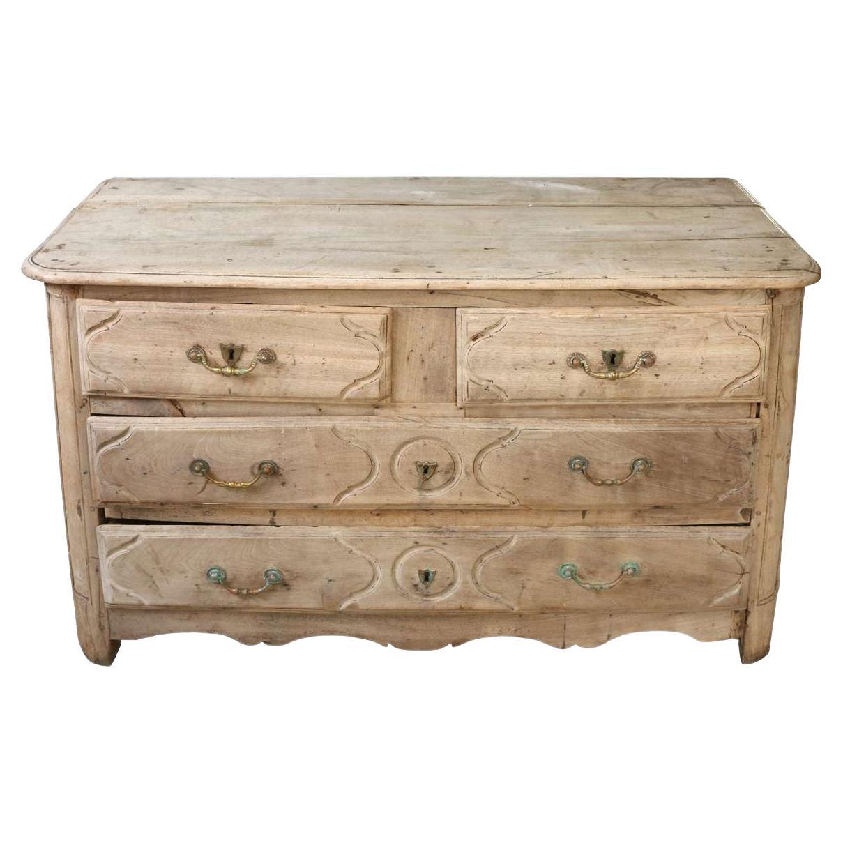Commode en Oak de style Louis XV