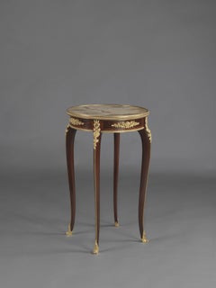 Louis XV Style Parquetry Gueridon Attributed to François Linke, circa 1890
