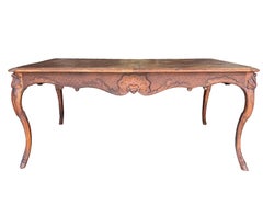 A Louis XV Style Parquetry Table, circa 1860 France