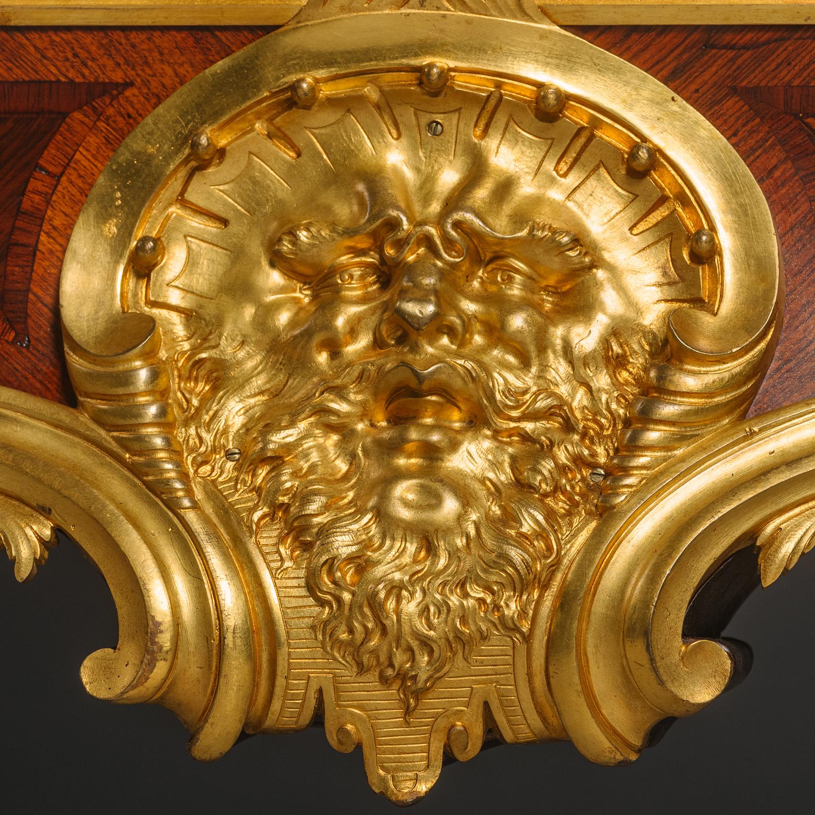 A Louis XV Style Vernis Martin Mounted Side Cabinet, Attributed to Zwiener For Sale 5
