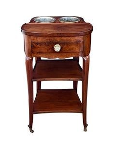 A Louis XVI Mahogany Rafraichissoir in the Manner of Joseph Gengenbach Canabas