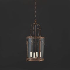 A Louis XVI Style Bronze Lantern