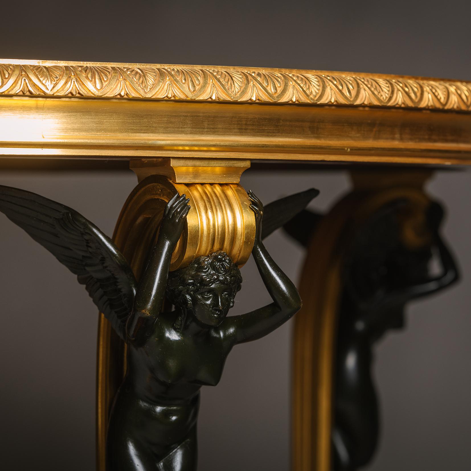 French A  Louis XVI Style Centre Table, By François Linke For Sale