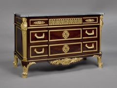 Louis XVI Style Commode after the Model by Jean-Henri Riesener, circa 1880