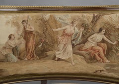 Ecksofa im Stil Louis XVI