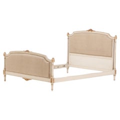 Vintage A Louis XVI style full size bed, C 1950.