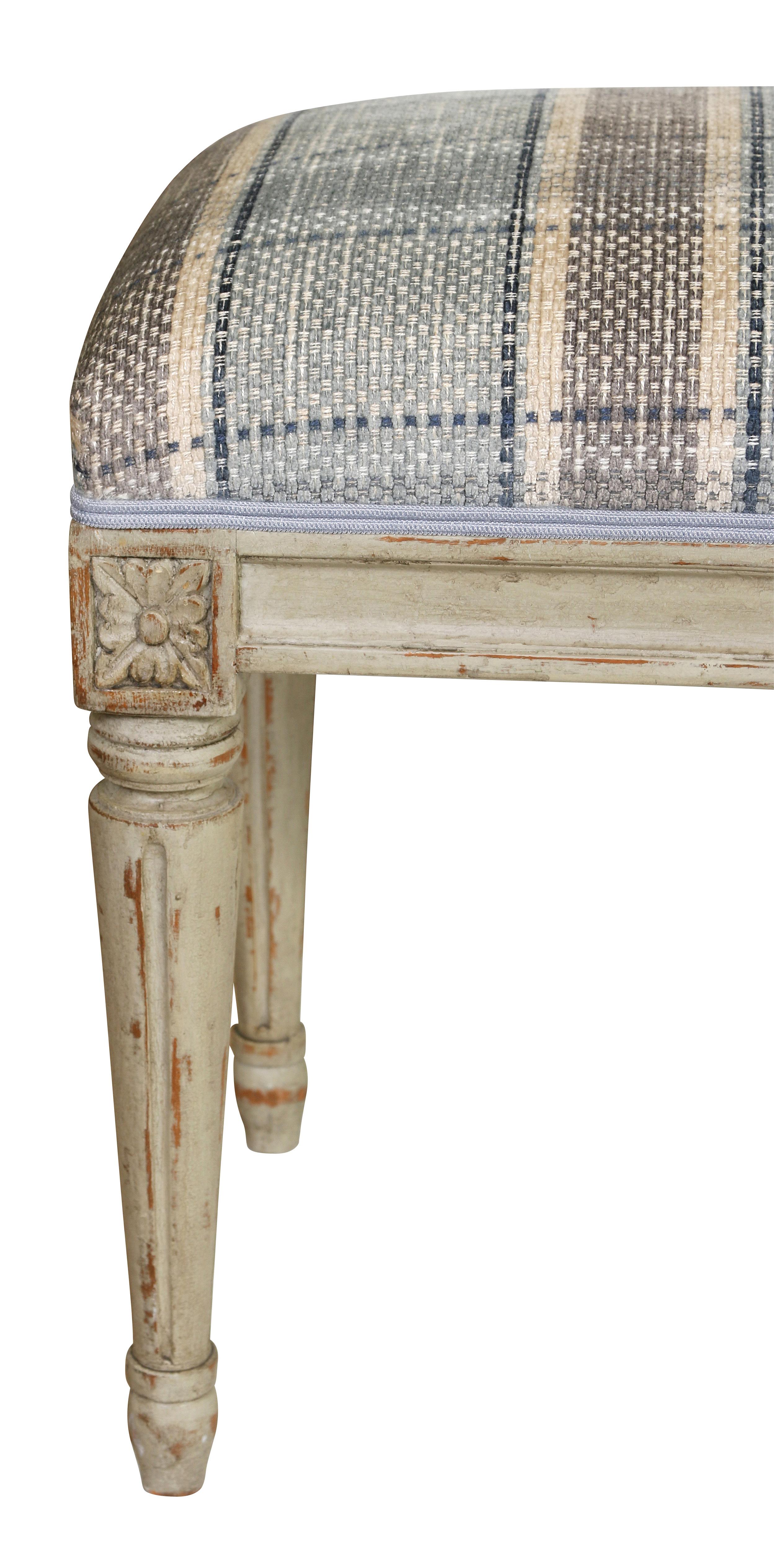Louis XVI Style Painted, Bench In Good Condition In New York, NY