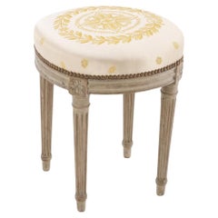 A Louis XVI style stool, C 1920.