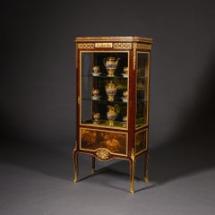 Louis XVI Vitrine by François Linke, Ormolu & Mahogany, France, 1890