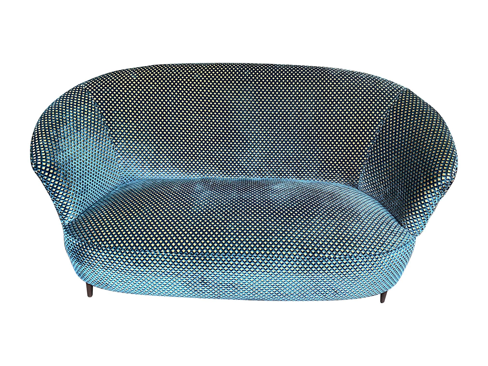 italy style luxury fabric sofa